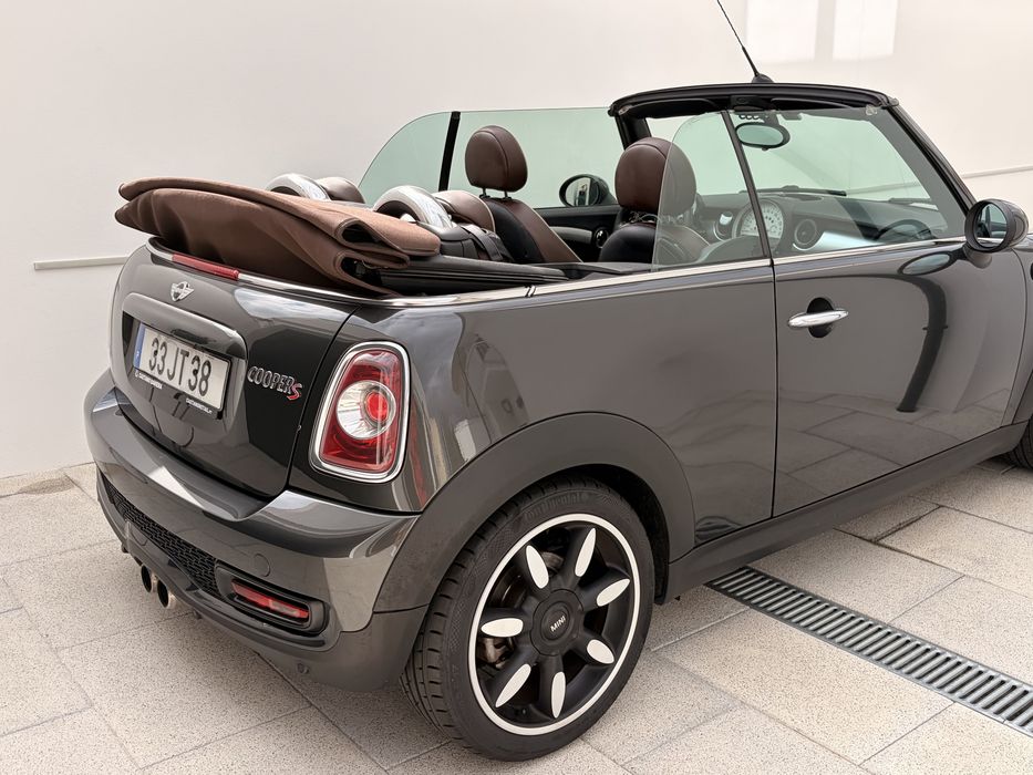 Mini Cooper S  Cabrio Automatico com patilhas Nacional - Raro- Sidewalk