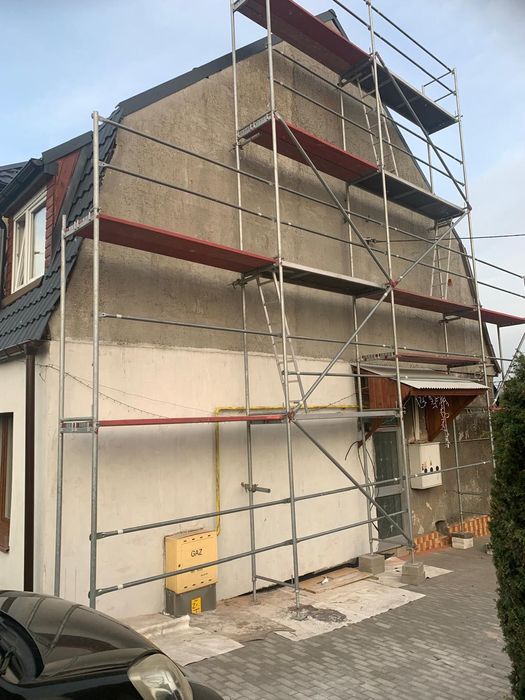 Rusztowanie elewacyjne delta