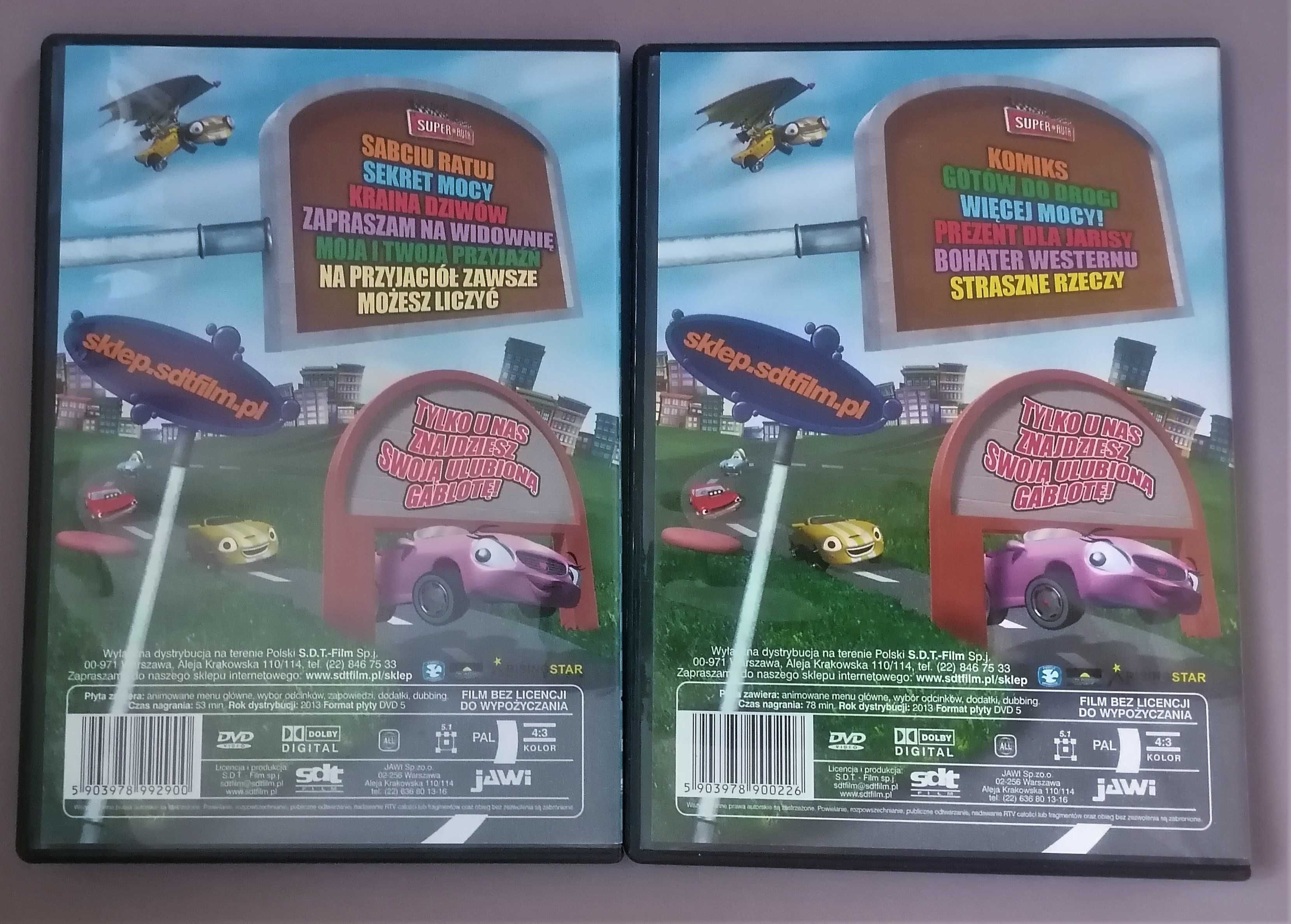Super Auta - Prezent dla Jarisy + Kraina dziwów DVD Dębica