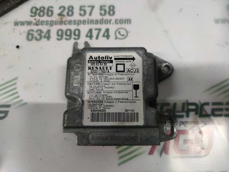 Centralina De Airbag Renault Megane I Fase 2 Berlina Ba0
