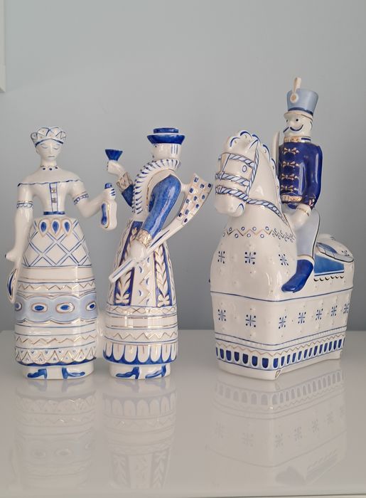 Hollohaza 2 kolekcjonerskie figurki porcelanowe