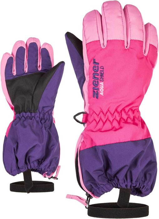 2604 Dziecięce Rękawice Narciarskie Dla Dziewczynki Ziener 4,5 122cm