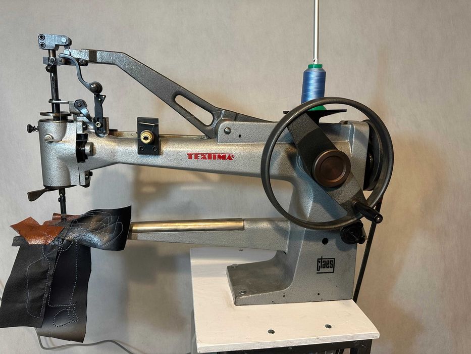 SUPER łaciarka TEXTIMA maszyna szewska kaletnicza FILM nić 20-60-40