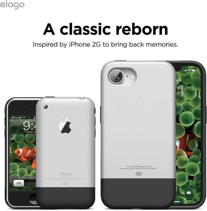 Ексклюзивний чохол elago у стилі першого iPhone 2G (з MagSafe) - Новий!