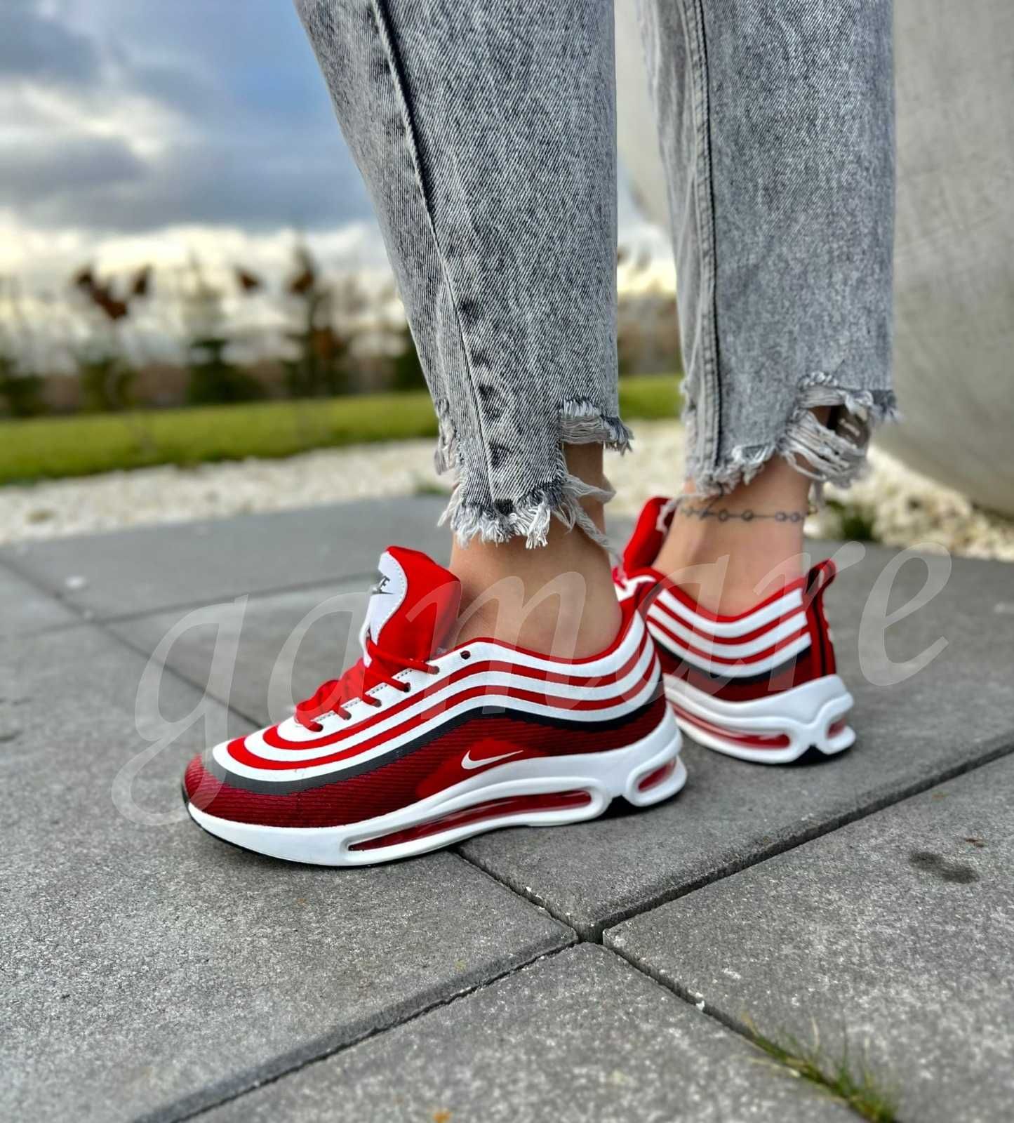 AIR MAX 97 czerwone buty damskie nowe nike 36 40 Warszawa Bia o ka OLX.pl