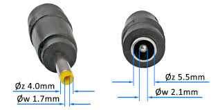 Adapter wtyczki zasilania DC 1,7/4,8