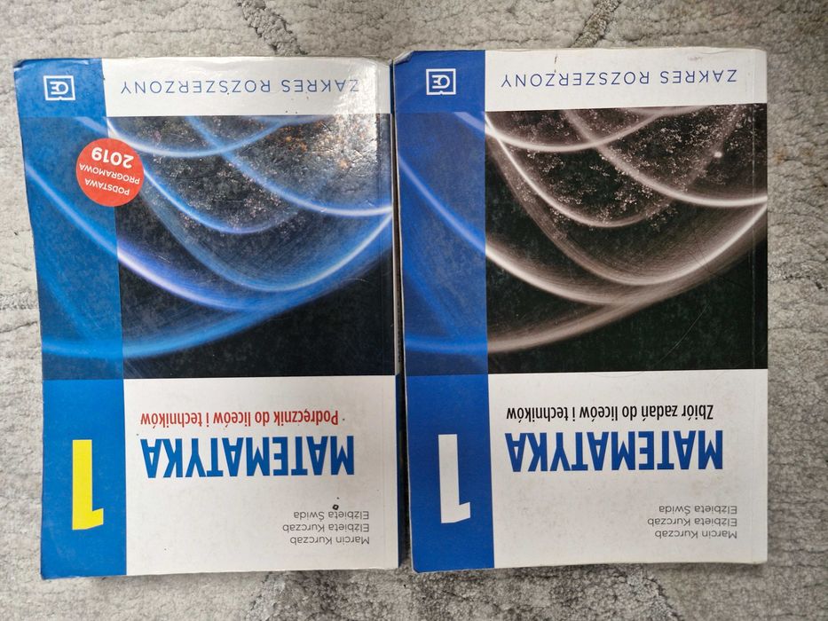 Pazdro podręcznik + zbiór zadań, klasa 1, pr