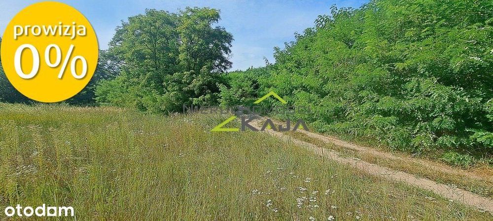 Urokliwie położona działka z lasem i stawem
