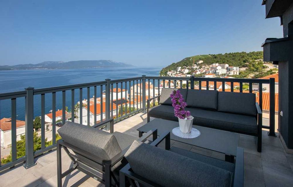 Wakacje, Chorwacja, południe, Ploce-Komarna, apartament dla 5 osób