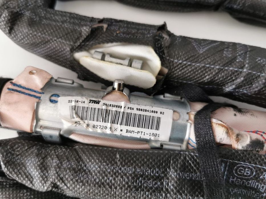 Airbag Cortina Esquerdo - Citroen DS3