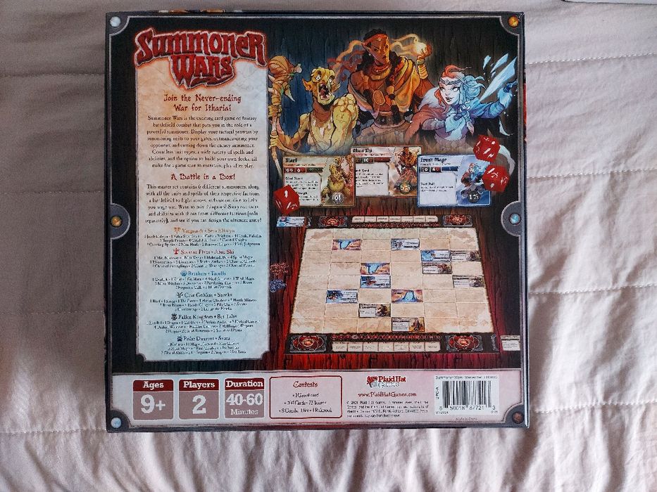 Summoner Wars - Jogo de Tabuleiro