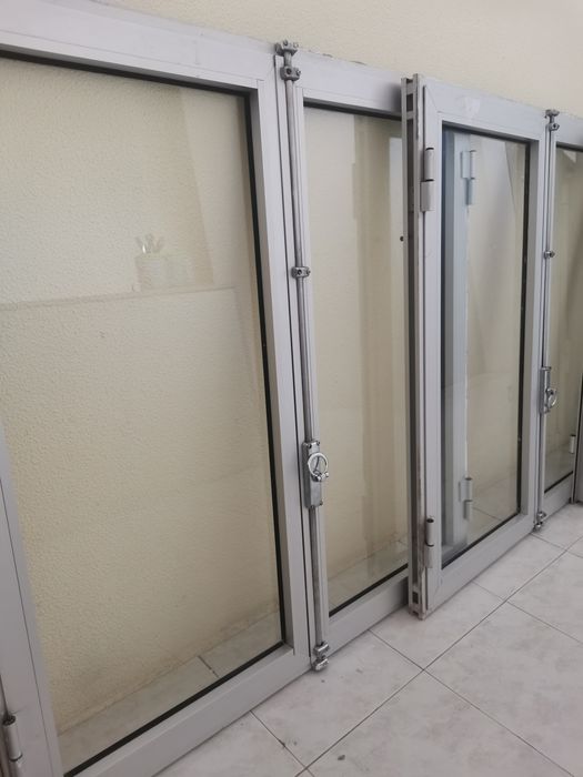 Janela de alumínio de folha unica