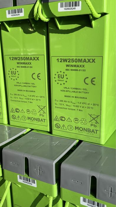 2026 г. AGM Аккумуляторы Monbat (гель-карбон) 100 Ah для ДБЖ.