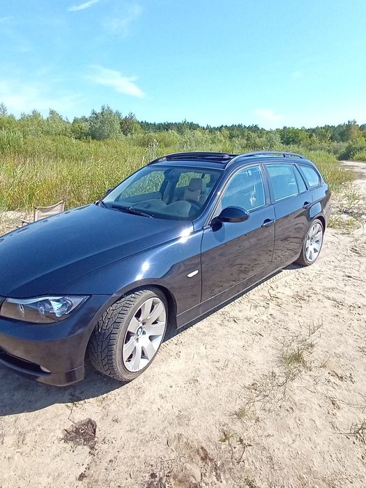 BMW E91 monacoblau metalic