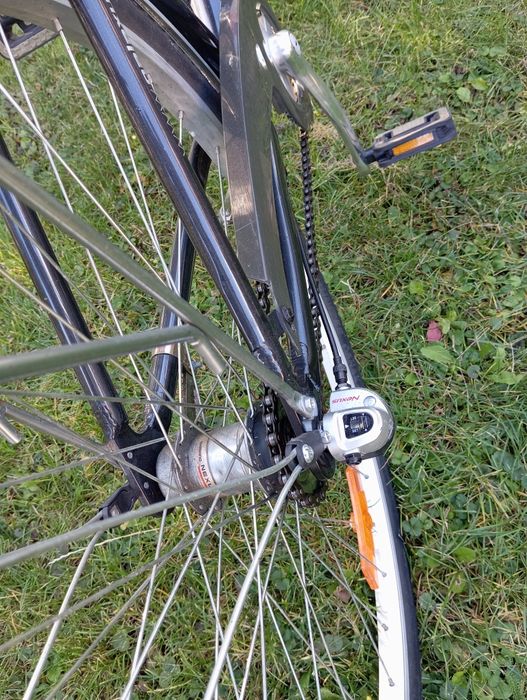 Rower damka aluminiowy