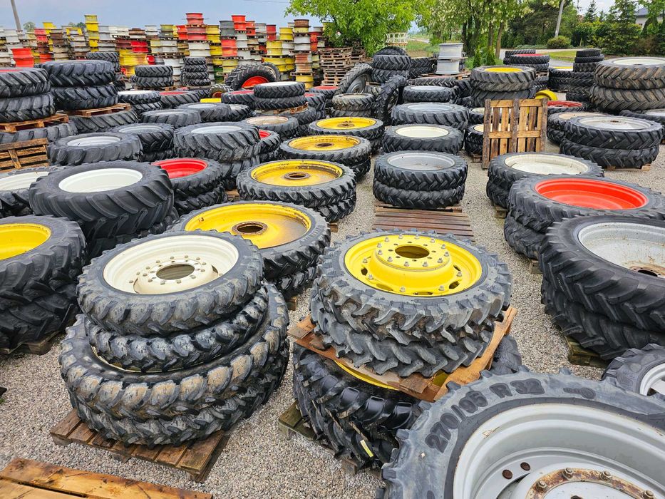 Koła do międzyrzędzi, Felgi + Opony nowe i używane John Deere i inne