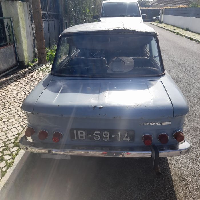 NSU 1000 a trabalhar  para peças ou restauro  sem documentos