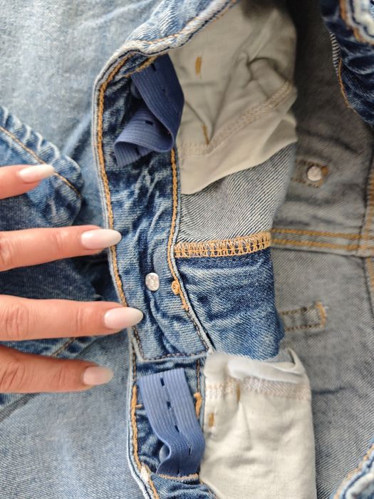 Chłopięce spodnie jeansowe loose fit 158 H&M