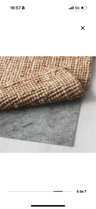 Tapete - tecelagem plana cru ikea