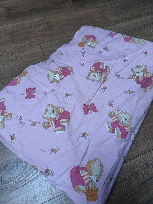 Kołderka w misie dla dziewczynki