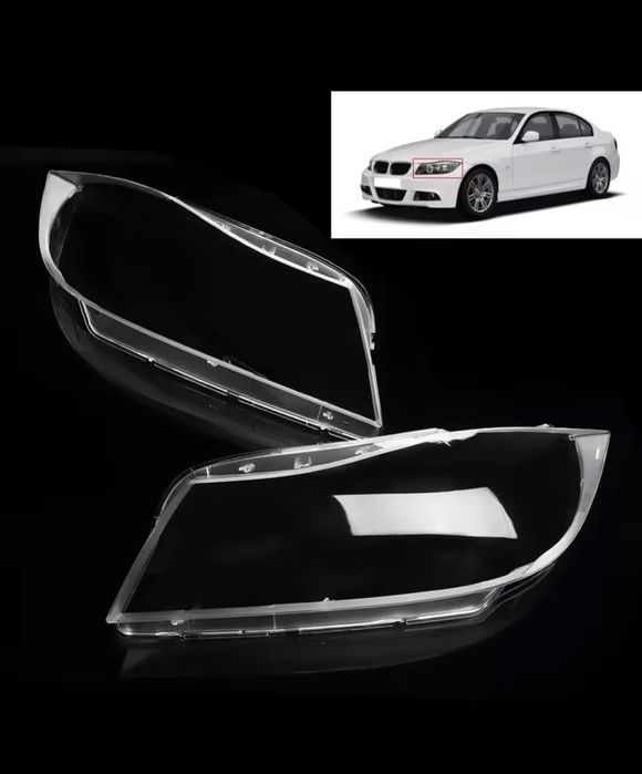 Vidro  farol ótica bmw serie 3 facelift E90 E91 novos em caixa