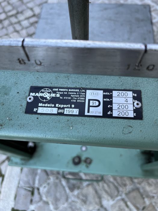 Balança decimal 200 Kg