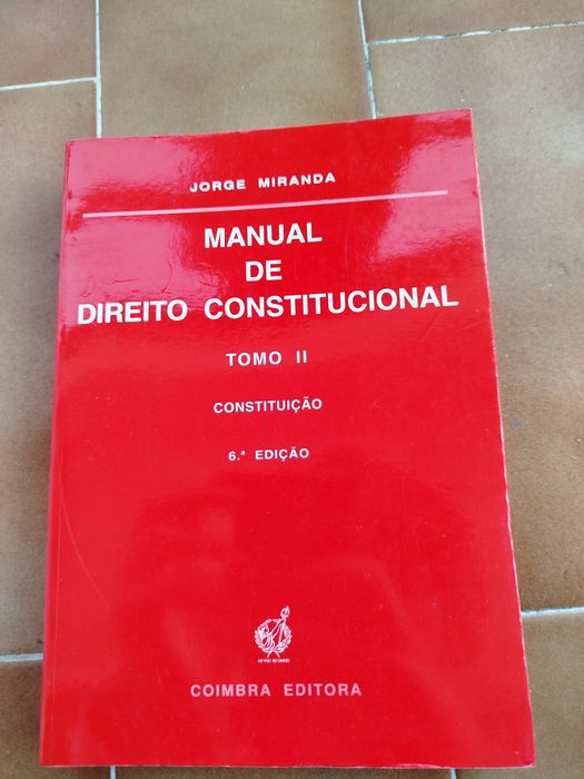 Livro Manual de Direito Constitucional