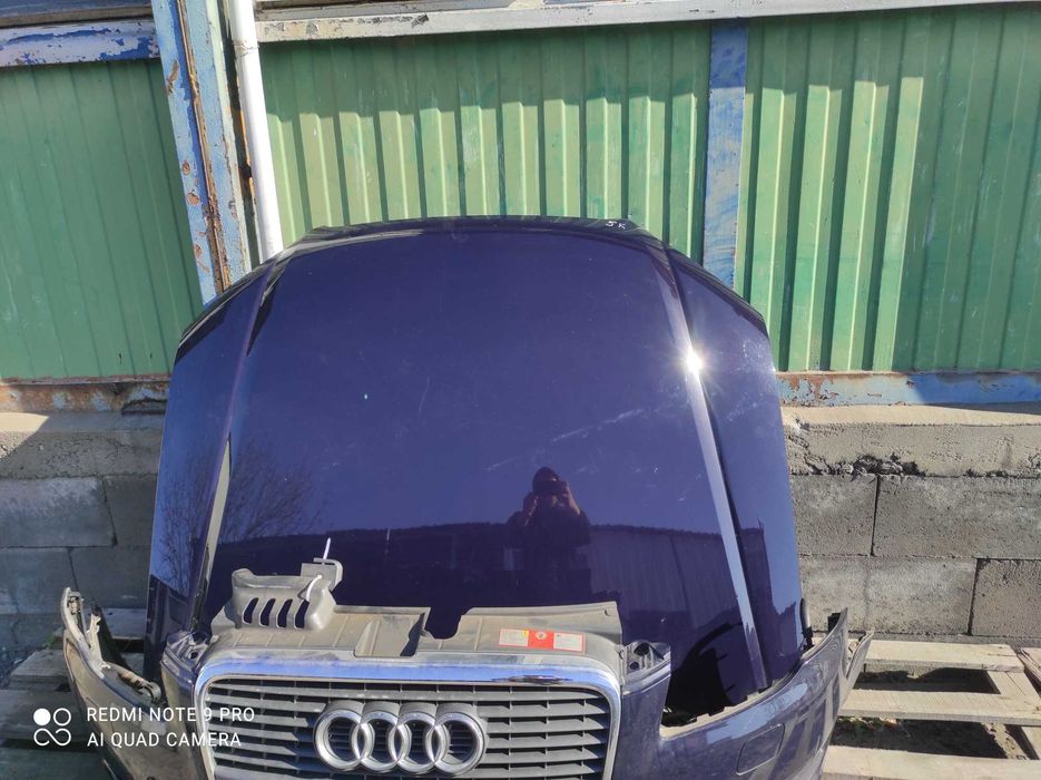 Audi a4 b7 LZ5A maska zderzak Xenon spryskiwacze lampa wzmocnienie
