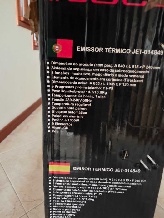 Aquecedor jocel cerâmico