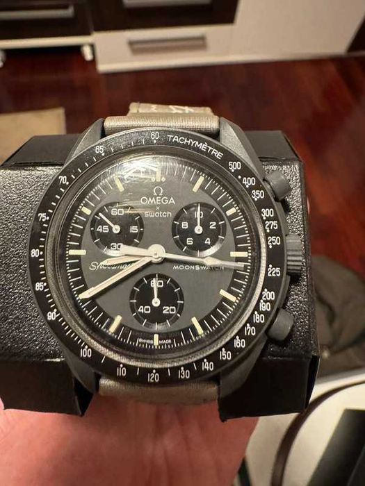 Nowy Omega x Swatch SO33A100 Merkury - Kosmiczny model z biokeramiką