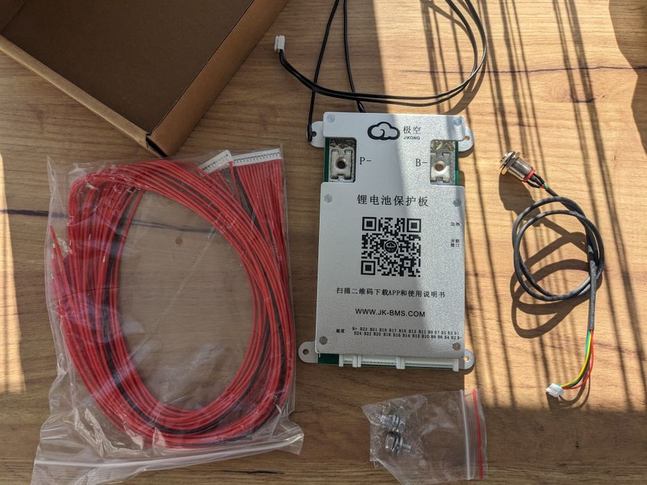SMART BMS Jikong 7-20 ячеек, ток 100А, пик 200А, 0,4А балансир