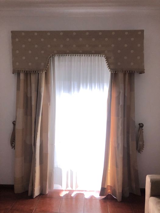Cortinados + Bandas + Sanefas