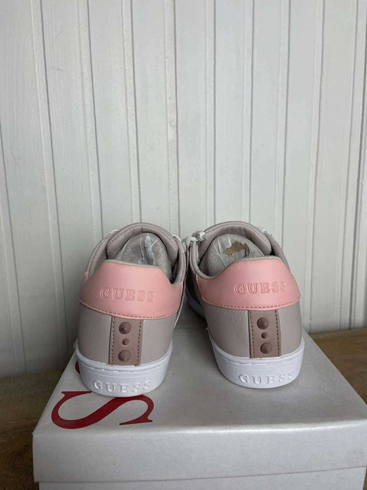 Trampki damskie Guess szare skóra org 37