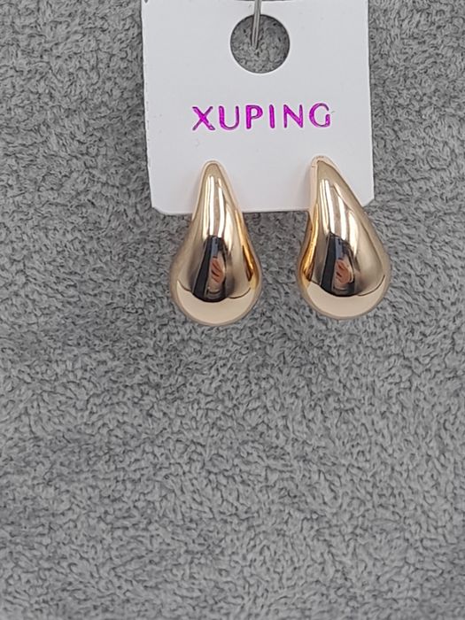 Kolczyki pozłacane 18 k Xuping łezki