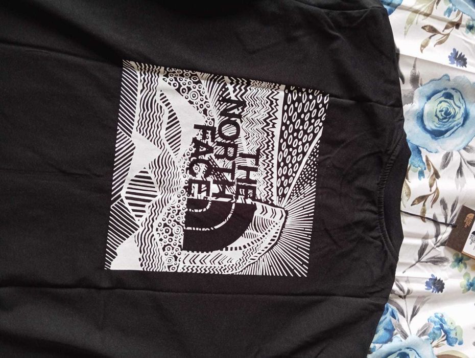 T-shirt męski The North Face - grubsza bawełna, rozmiar L promocja