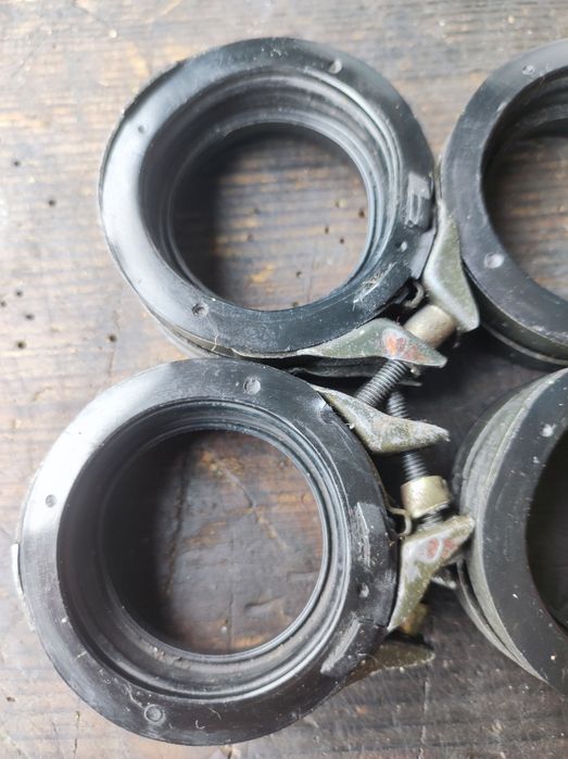 Yamaha R1 RN01 króćce ssące gaźników gumy dolotu komplet OEM GC5