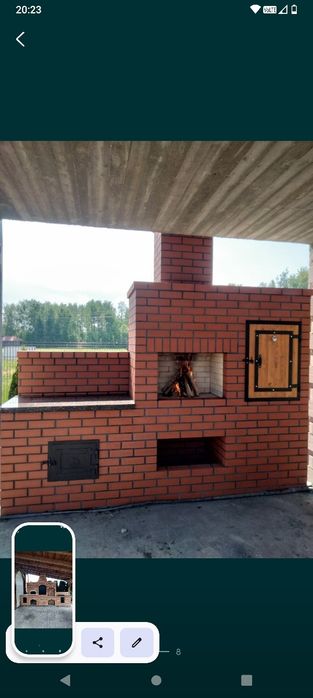 Grill wędzarnia piec chlebowy