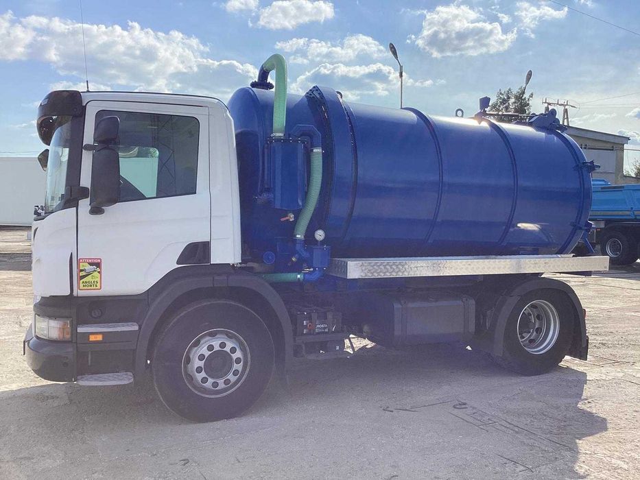 Beczka asenizacyjna 12.5m3 , JUROP RV360 SCANIA