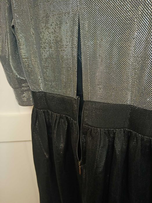 Міні сукня з люрексом