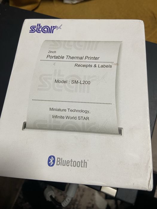 Star SM-L200 Bluetooth POS Printer(Блютуз принтер чеков)