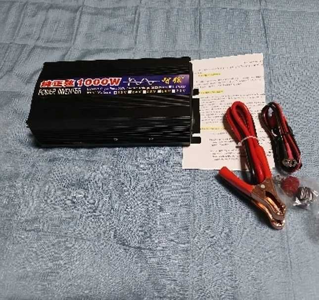 Інвертор для дому чи автомобіля - инвертор 1000Вт (12В на 220В)