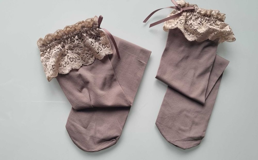 Calzedonia skarpetki podkolanówki one size
