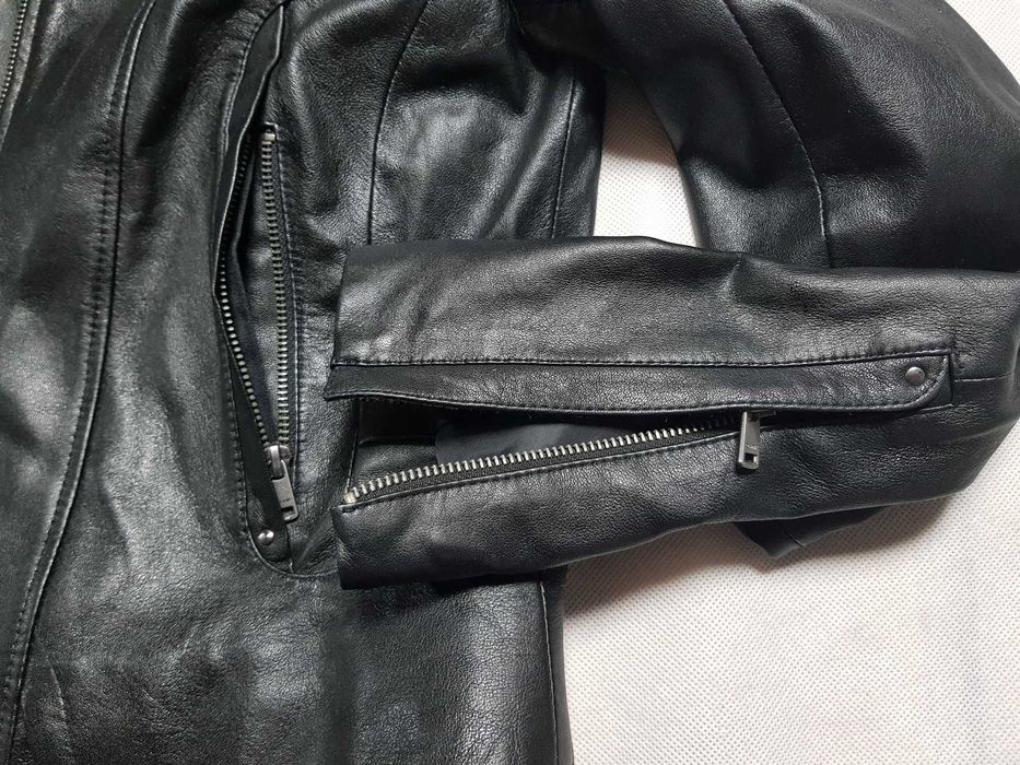 OCHNIK - Śliczna Damska Kurtka / Skóra roz. S Jak Nowa _ ^