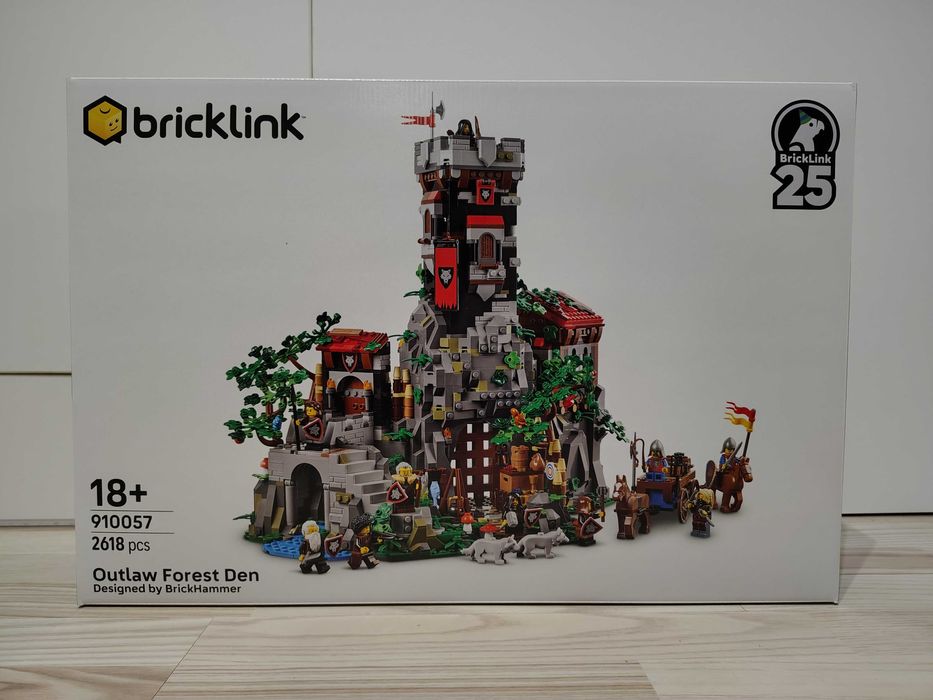 LEGO 910057 BDP 6 - Leśna kryjówka rozbójników - Castle Wolfpack
