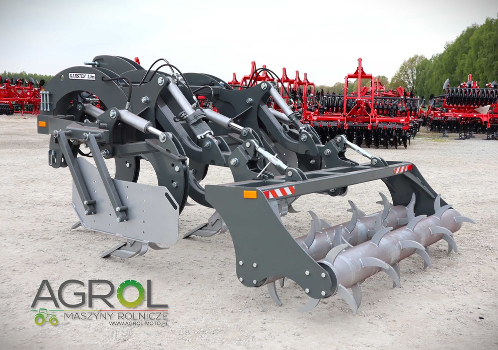 Pług dłutowy głębosz agregat bezorkowy karsten Agro factory