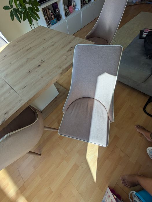 Mesa extensível - oferta  6 cadeiras