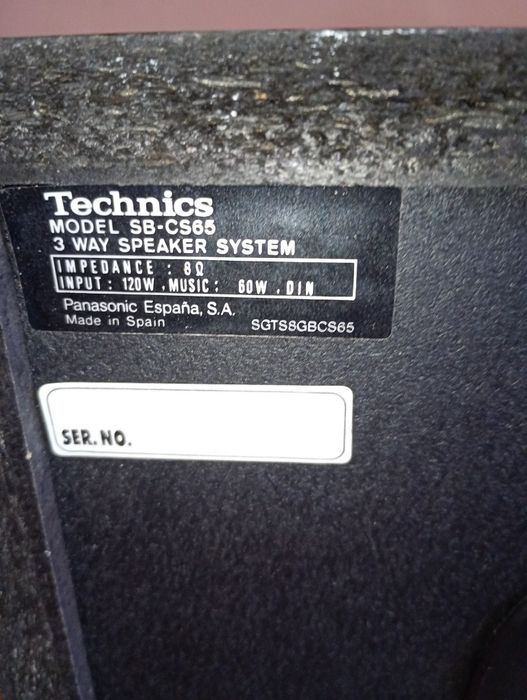 Technics SB-CS65