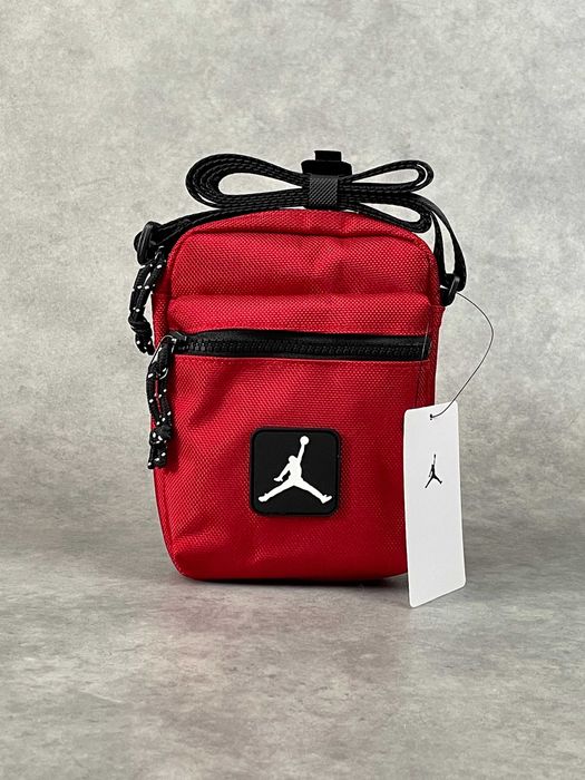 Сумка NIKE JORDAN Rise Festival Bag Оригінал Червона Через Плече Унісекс Чоловіча Жіноча Спортивна Нова
