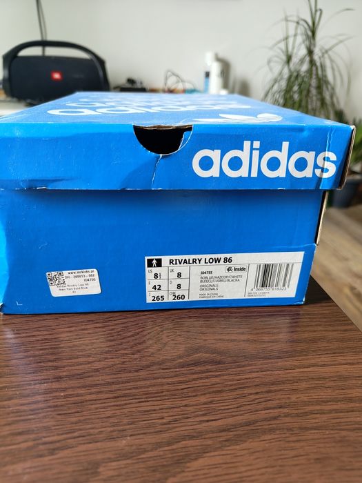 Adidas Rivalry Low 86 – NOWE, rozmiar 42 (US 8.5)