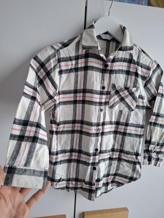 Elegancka koszula dla dziewczynki 100% bawełna Primark 128 dziewczęca